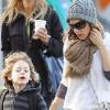 Sarah Jessica Parker emmène son fils James Wilkie à l'acole dans les rues de New York le 19 avril 2010