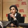 Rachida Dati, dans les locaux de RTL début avril, témoigne son indignation face aux rumeurs