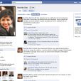 Le profil officiel de Rachida Dati sur Facebook 
