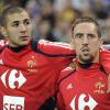 Karim Benzema et Franck Ribéry
