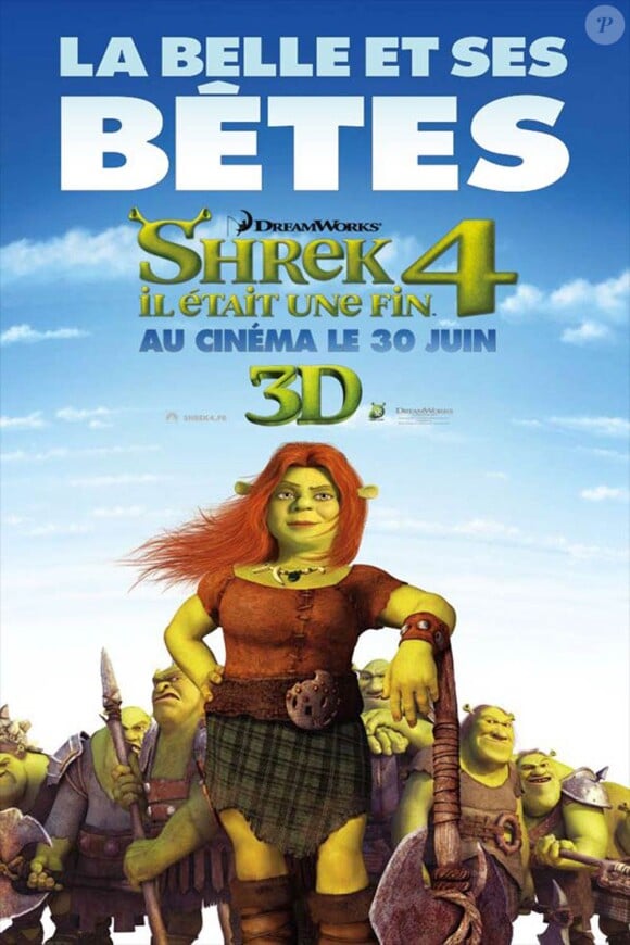 Des images de Shrek 4, en salles le 30 juin 2010.