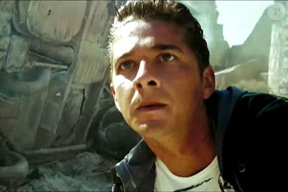 Shia LaBeouf dans Transformers, de Michael Bay.