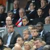 Nicolas Sarkozy, Albert II de Monaco, Charlene Wittstock et Christian Estrosi assistent au match PSG-Monaco en finale de la Coupe de France au Stade de France
