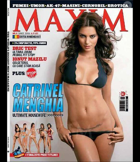 Catrinel Menghia a fait la couverture des plus grands magazines 