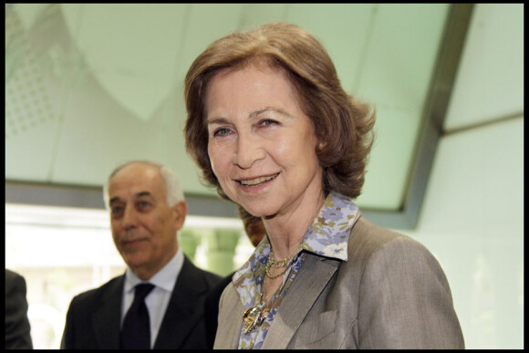 La reine Sofia était au chevet de son mari le roi Juan Carlos Ier, après son intervention chirurgicale, le 8 mai 2010