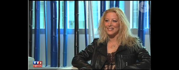 Loana en interview pour TF1 News