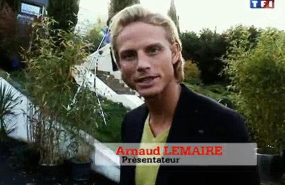 Arnaud Lemaire, animateur de L'Amour est aveugle, chaque vendredi soir, sur TF1.