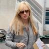 Anna Faris et son époux Chris Pratt, sur le tournage du film What's your number ?, le mardi 18 mai, à Boston.