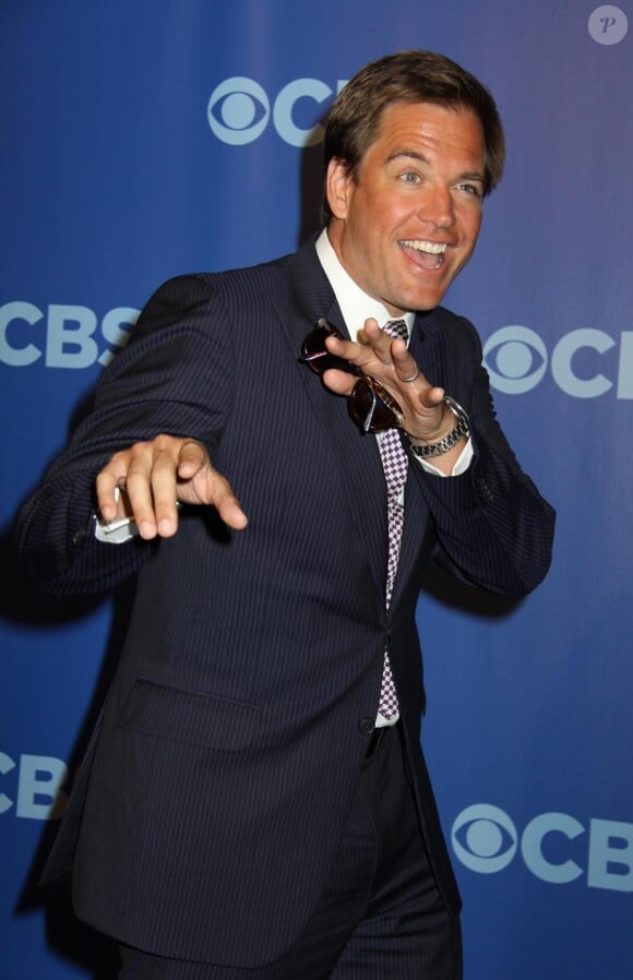 Michael Weatherly arrive à la soirée CBS 2010 pour la saison 2010/2011 au Parc Damrosch à New York le 19 mai 2010
