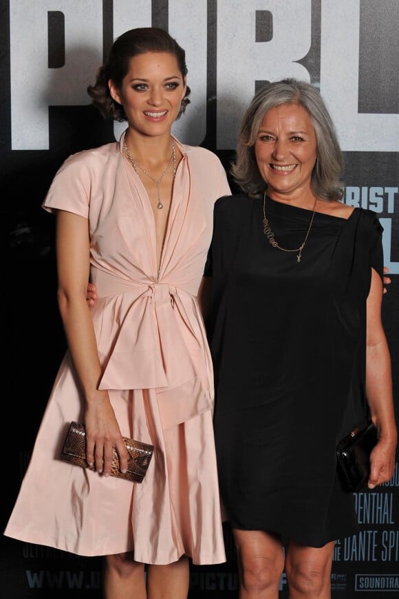 Marion Cotillard et sa mère Niseema Theillaud 