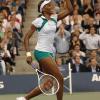Venus Williams et les années 2000 : 10 ans de looks en courts complètement fous, fashion, bariolés, osés et courts évidemment ! Ici à l'US Open en septembre 2007.