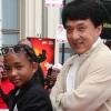 Jaden Smith et Jackie Chan, à l'occasion de l'avant-première de Karate Kid, à l'AMC River East 21 Theatre de Chicago, le 26 mai 2010.
