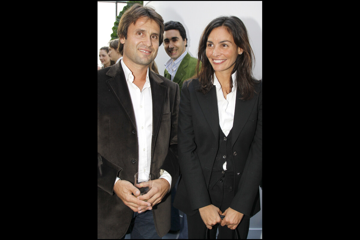 Photo Fabrice Santoro et Inés Sastre lors du Prix Montblanc de la