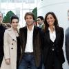 Francis Huster, Lisa Masker, Fabrice Santoro et Inés Sastre lors de la remise du Prix de la Culture Montblanc
