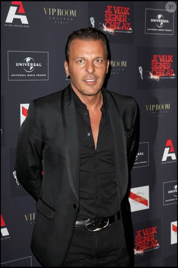 Jean-Roch, à l'occasion de la grande soirée AZ, qui s'est tenue au VIP Room Theatre, à Paris, le 3 juin 2010.