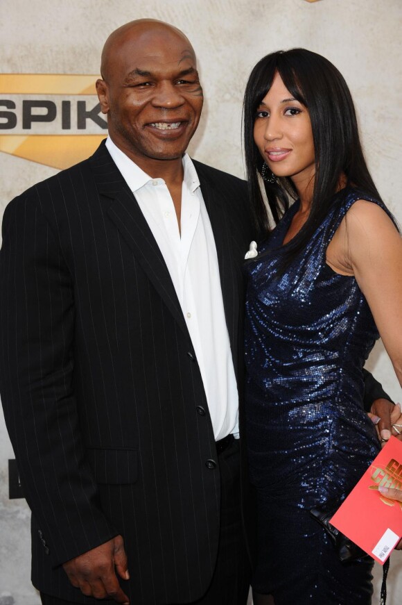 Mike Tyson et son épouse, aux Spike TV's   Choice Awards 2010, samedi 5 juin 2010.