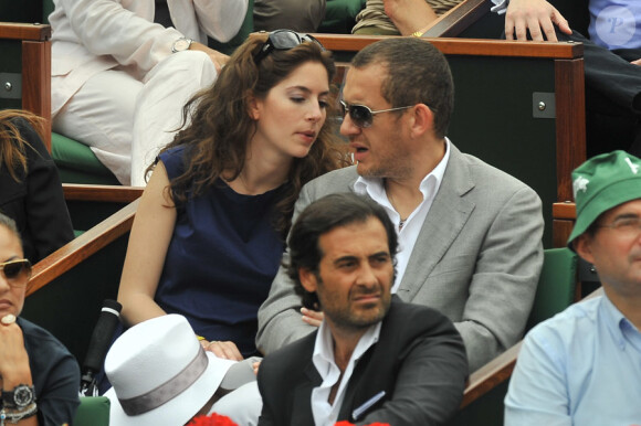 Dany Boon et sa femme Yaël lors de la finale hommes de Roland-Garros le 6 juin 2010
