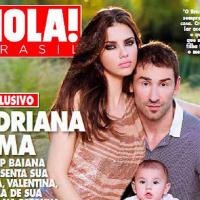 Adriana Lima pose en famille pour un magazine très particulier !
