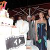 Charlene Wittstock, le Prince Albert et Paula Trickey pour la 50e édition du festival de Monte-Carlo le 9 juin 2010