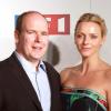 Le Prince Albert et Charlene Wittstock lors du festival de Monte-Carlo le 9 juin 2010