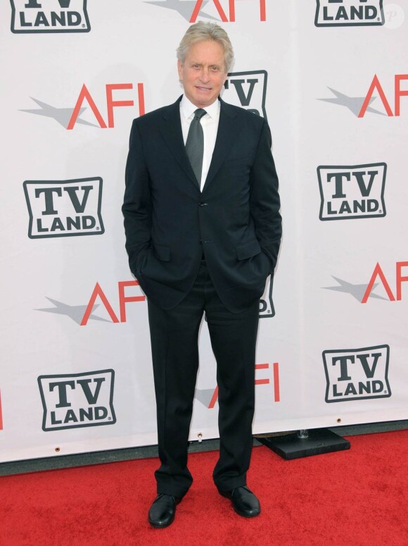 Michael Douglas à l'occasion du 38e Annual Lifetime Achievement Award en l'honneur de Mike Nichols, au Sony Picture Studios de Culver City, à Los Angeles, le 10 juin 2010.