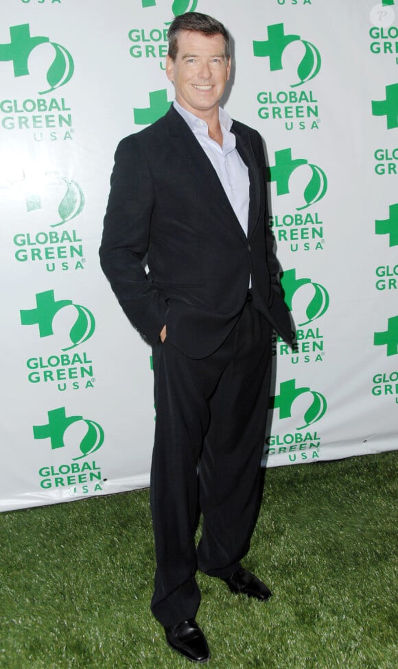 Pierce Brosnan à l'événement Global Green, 14ème cérémonie Milelnium awards (12 juin 2010 à Santa Monica)