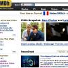 Page d'acceuil IMDb.com