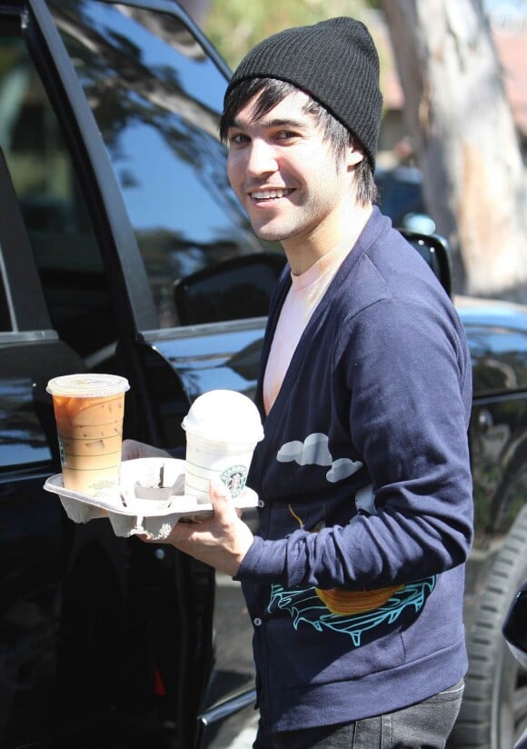 Pete Wentz et son fils Bronx Mowgli à Beverly Hills, le 18 juin 2010
