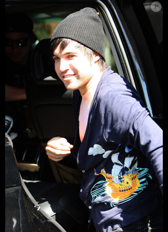 Pete Wentz et son fils Bronx Mowgli à Beverly Hills, le 18 juin 2010