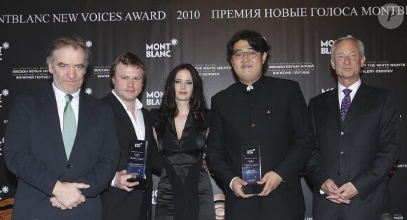 Valery Gergiev, Sergey Skorokhodov, Eva Green, Shenyang et Lutz Betgue. 18/06/2010