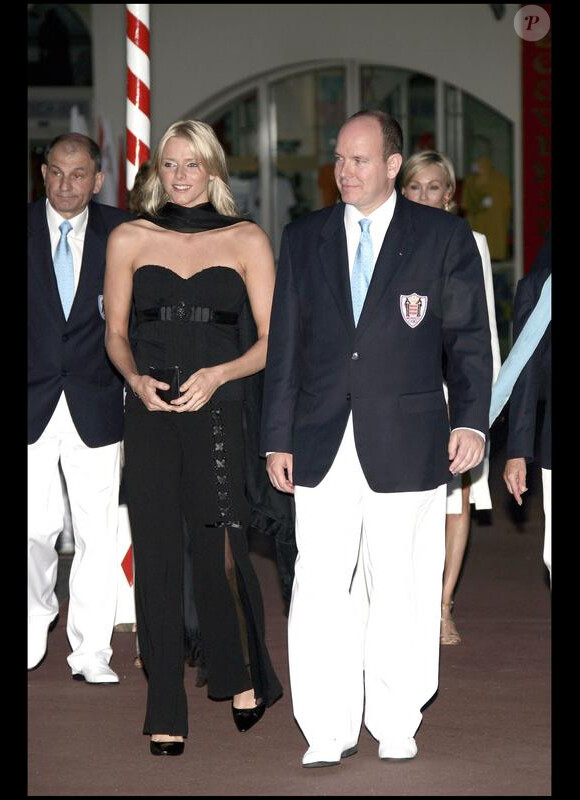 Albert Grimaldi et Charlene Wittstock, le 9 juin 2007, à Monaco.