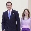 Letizia et Felipe d'Espagne à Madrid, le 23 juin 2010
