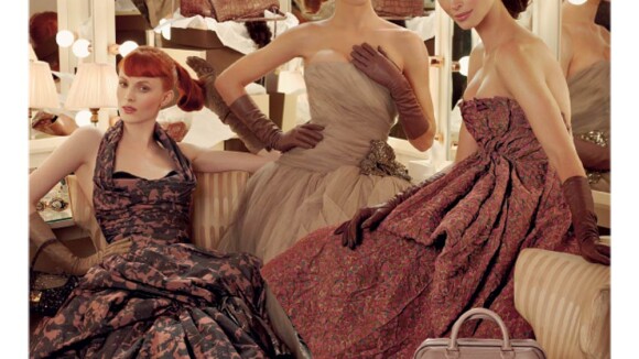 Natalia Vodianova, Christy Turlington et Karen Elson... Trois beautés vintage signées Louis Vuitton !