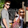 Miley Cyrus et Liam Hemsworth à Studio City, le 24 juin 2010