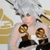 Lady Gaga au Grammy Awards à Los Angeles, le 31 janvier 2010