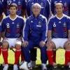 Raymon Domenech et l'équipe de France