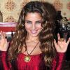 La ravissante Elsa Pataky, à l'occasion de photos promotionnelles pour Snowflake, à Barcelone, le 1er juillet 2010.