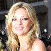 Kate Moss à Londres lors d'une soirée exposition organisée en son honneur