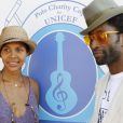 Keziah Jones et Ayo à la Polo Charity Cup for UNICEF. 26 juin 2010