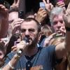 Soixante-dixième anniversaire de Ringo Starr sur Times Square, à New York, le 7 juillet 2010