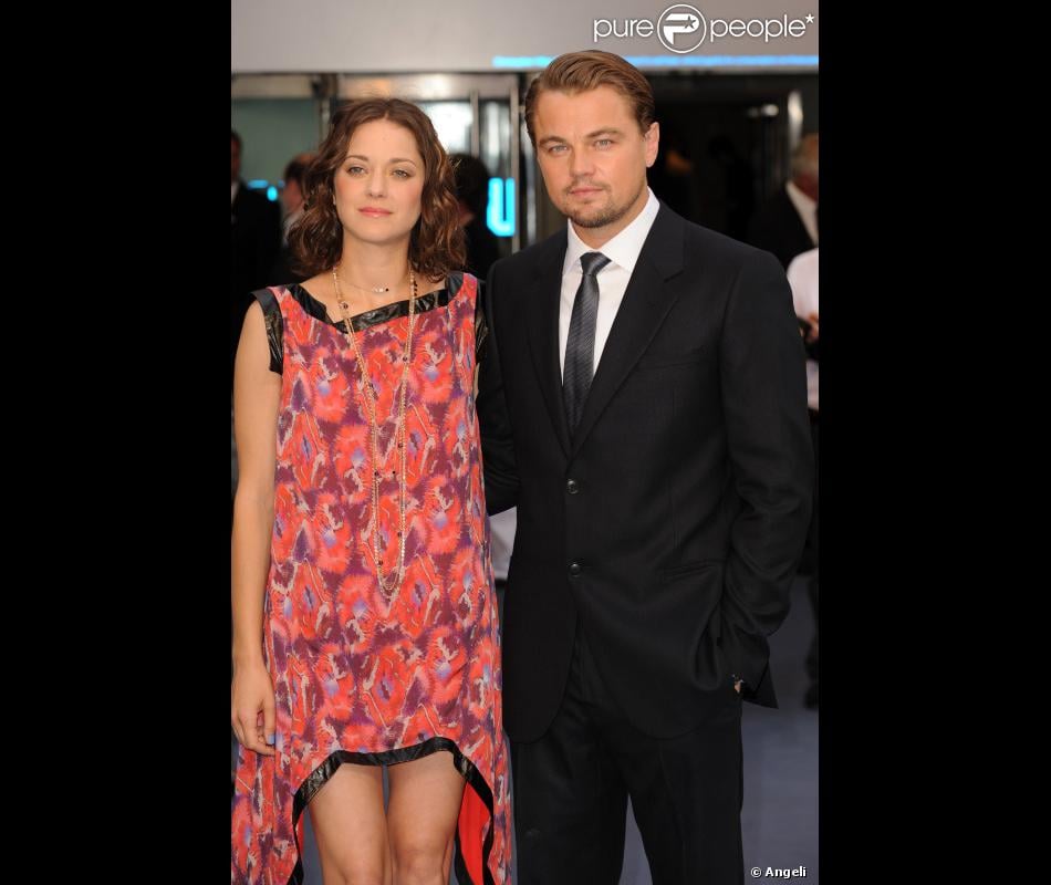 Marion Cotillard et Leonardo DiCaprio à la première d
