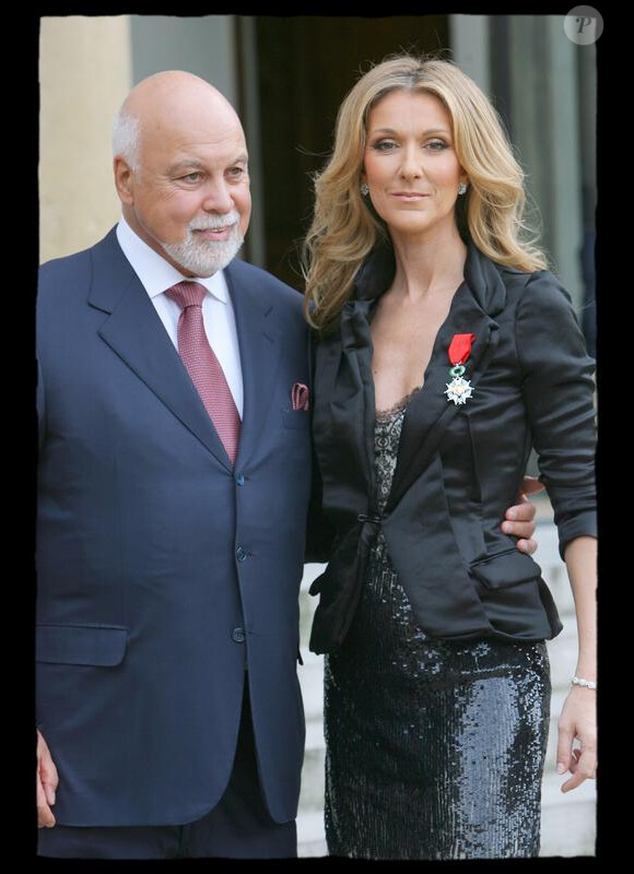 Céline Dion et son époux René Angélil