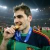 Iker Casillas lors de la finale de la Coupe du monde 2010, le 11  juillet.