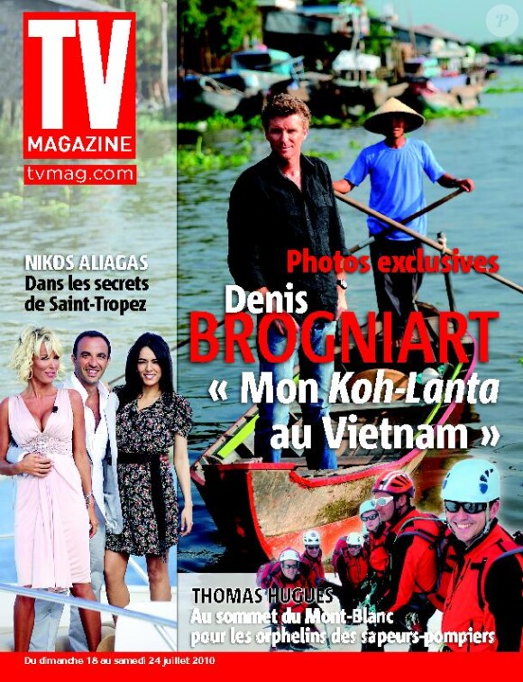 TV Magazine avec Denis Brogniart en Une
