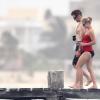 Reese Witherspoon et son chéri Jim Toth en vacances au Mexique