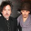 Tim Burton et Johnny Depp, en tournage de Black Shadows dès janvier 2011.