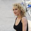 Kate Winslet sur le tournage d'une publicité à Rome le 20/07/10