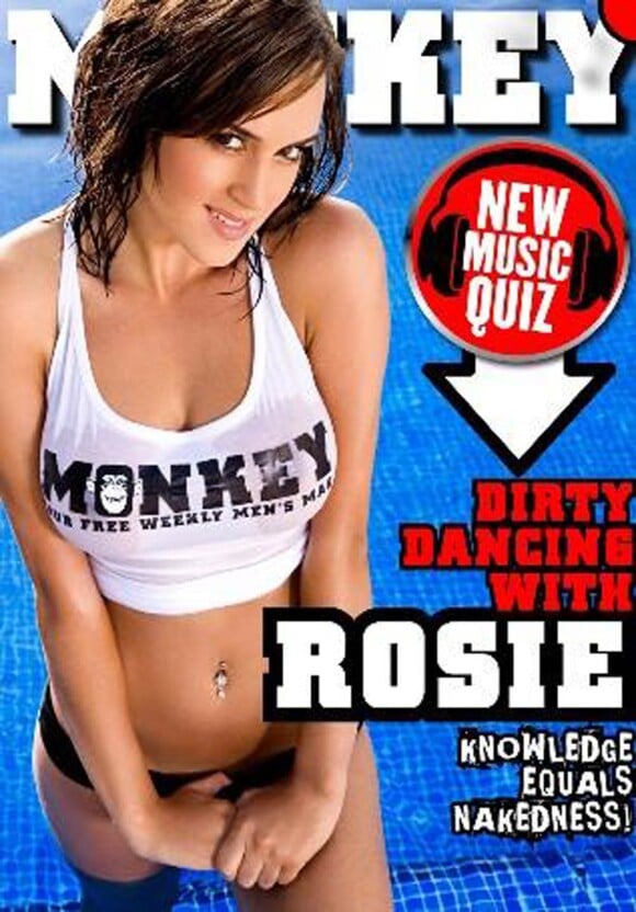La sexy Rosie Jones en couverture de Monkey.