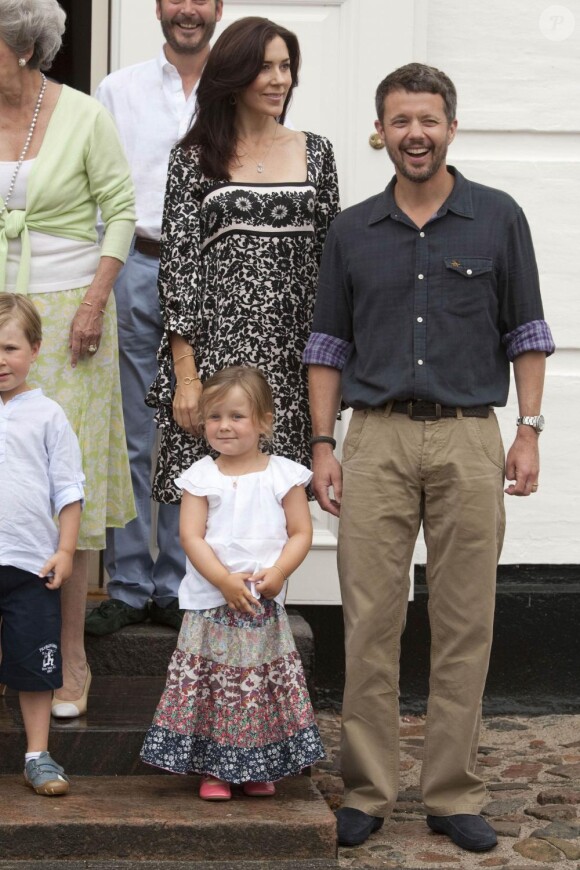 Les membres de la famille de Danemark passent quelques jours ensemble, au Graasten Palace. Princesse Isabella. 28/07/2010