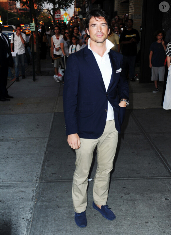 Matthew Settle lors de la première du film Twelve à New York, le 28 juillet 2010